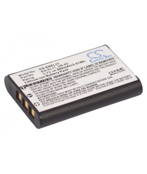 Batteria 3.7V 0.68Ah Li-ion li-ion li-ione Li-60B per OLYMPUS FE-370
