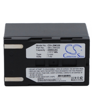 Batteria 7.4V 2.4Ah Li-ion per Samsung SC-D263