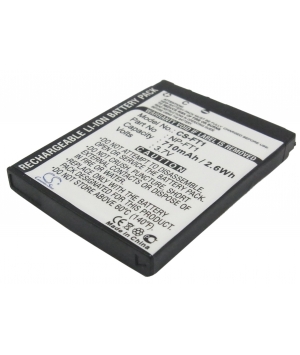 Batteria 3.7V 0.71Ah Li-ion per Sony Cyber-shot DSC-L1