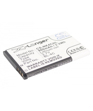 Batteria 3.7V 0.9Ah Li-ion per SVP 600