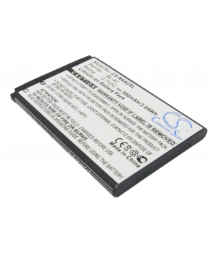 Batteria 3.7V 0.55Ah Li-ion per SVP 600