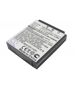 Batteria 3.7V 1.25Ah Li-ion per VIVITAR DP8300