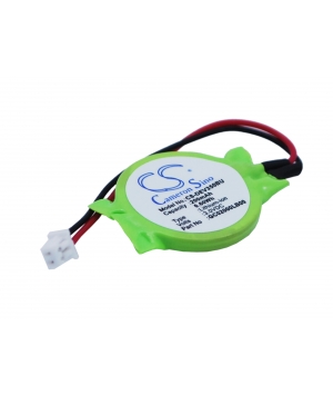 Pile CMOS 3V 0.2Ah Lithium pour Dell Vostro 1015 (GC02000LB00)