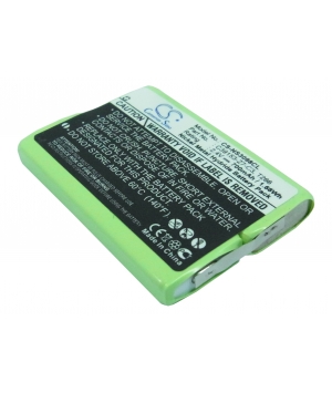 Batterie 2.4V 0.7Ah Ni-MH pour GP 7M2B7