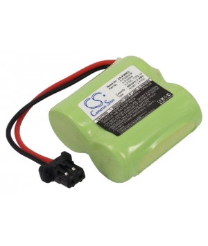 Batteria 2.4V 0.6Ah Ni-MH per Panasonic KX-TC1000