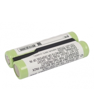 Batterie 2.4V 0.7Ah Ni-MH pour Panasonic KX-TG1032PK (HHR-4DPA)