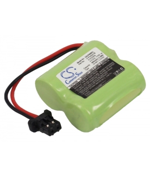 2.4V 0.6Ah Ni-MH battery for Rayovac CO119P2