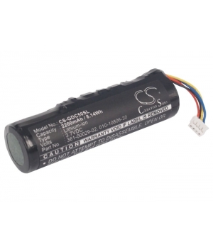 3.7V 2.2Ah Li-ion batería para GPS Garmin Alpha
