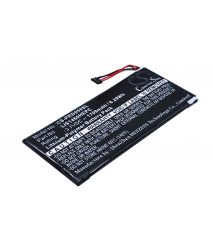 Batterie 3.7V 1.7Ah LiPo pour Sony PRS-950 (1-853-020-11)