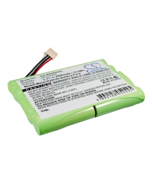 6.4V 2Ah Ni-MH battery for Nova 5000 classroom data logger