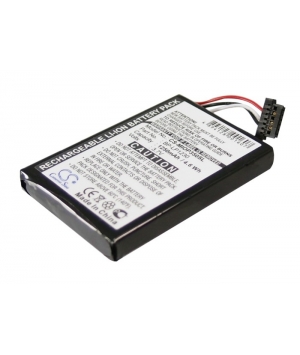 3.7V 1.25Ah Li-ion battery for DUNLOP NAVI 6000