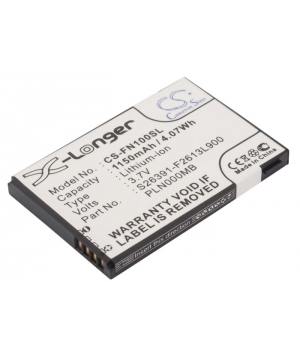 3.7V 1.1Ah Li-ion battery for Fujitsu Pocket Loox N100