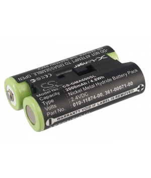 Batterie 2.4V 2Ah NiMh pour GPS Garmin Oregon 600, 650