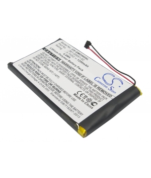 Batterie 3.7V 1.25Ah LiPo pour GPS Garmin Dezl 560LMT