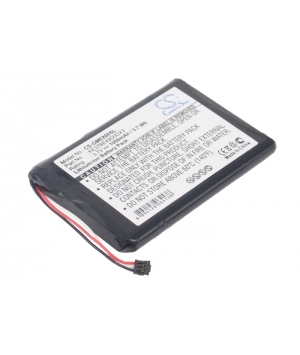 3.7V 1Ah Li-ion Batteria per GPS Velo Garmin Edge 800