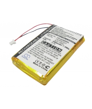 Battery 3.7V 2Ah LiPo A2X128A2 for Garmin iQue 3200