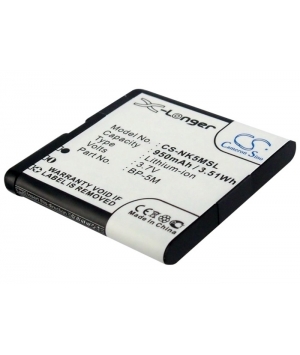3.7V 0.95Ah Li-ion battery for Golistar GPS Tracker GT68