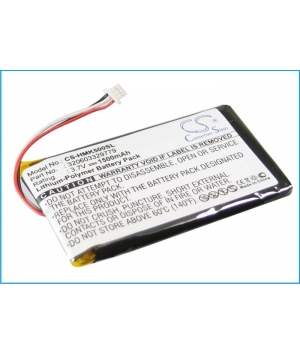 3.7V 1.5Ah LiPo batterie für GPS Harman Kardon GPS-500