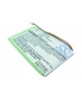 Batterie 3.7V 1.65Ah Li-Polymer pour Medion GoPal PNA350