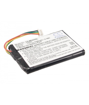 Batterie 3.7V 1.1Ah Li-ion pour Medion GoPal P4225