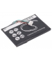 Batterie 3.7V 1.3Ah Li-Polymer pour Navigon 8110