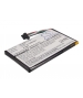 Batterie 3.7V 1.2Ah Li-Polymer pour Navigon 2100 Max