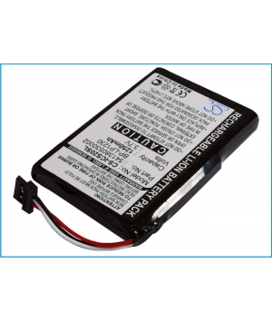 3.7V 1.25Ah Li-ion battery for Navman S20