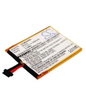 Batterie 3.7V 1.4Ah LiPo pour Typhoon MyGuide 4500