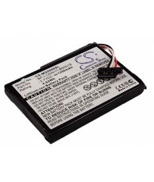 3.7V 1.25Ah Li-ion batterie für Typhoon MyGuide SilverGuide 5000