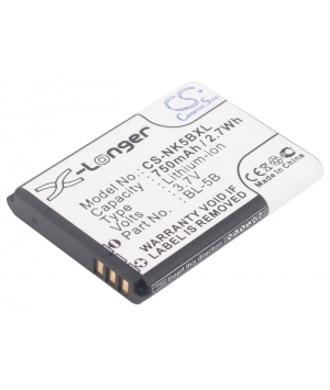 Batería 3.7V 0.75Ah Li-ion para Alcatel One Touch S680