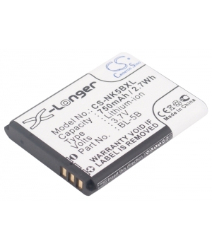 3.7V 0.75Ah Li-ion battery for Alcatel One Touch S680