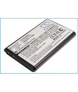 Batería 3.7V 1.05Ah Li-ion para Alcatel OT-I650