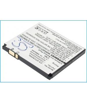 3.7V 0.55Ah Li-ion batterie für Alcatel Elle No3