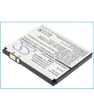 3.7V 0.55Ah Li-ion battery for Alcatel Elle No3