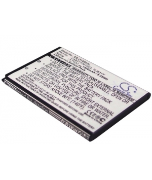 3.7V 1.5Ah Li-ion batterie für Alcatel AUTHORITY