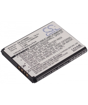 Batteria 3.7V 1Ah Li-ion per Alcatel One Touch 906