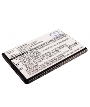 3.7V 1.5Ah Li-ion battery for Alcatel One Touch 993D