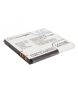 Batería 3.7V 1.65Ah Li-ion para Alcatel One Touch 6010