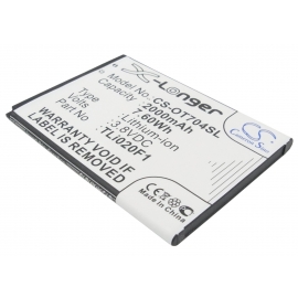 3.8V 2Ah Li-ion batterie für Alcatel One Touch 7040