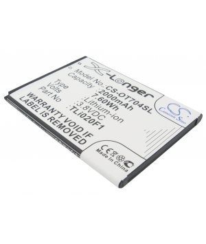 Batteria 3.8V 2Ah Li-ion per Alcatel One Touch 7040