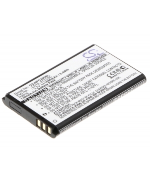 3.7V 1.05Ah Li-ion batterie für Audioline Amplicom Powertel M4000