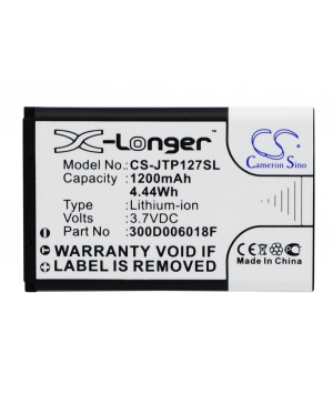 3.7V 1.2Ah Li-ion battery for BLU DIVA