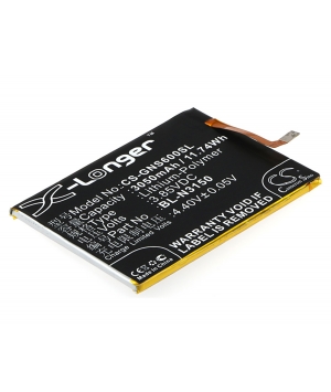 3.85V 3.05Ah LiPo battery for BLU V0050UU