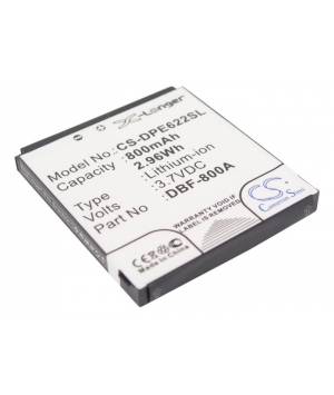 Batterie 3.7V 0.8Ah Li-ion pour Doro PhoneEasy 520