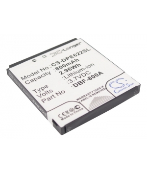 Batterie 3.7V - 800mAh LiIon pour DORO PHONEEASY 520