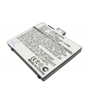 Batterie 3.7V 0.6Ah Li-ion pour Emporia Elson EL490