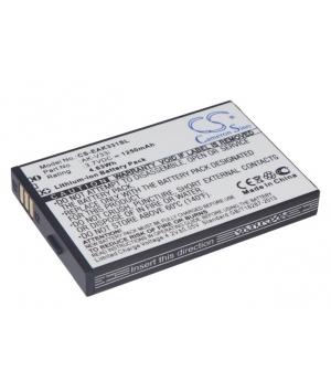 Batteria 3.7V 1.25Ah Li-ion per Emporia Care Plus