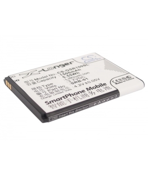 3.7V 1.5Ah Li-ion battery for Gigabyte Gsmart Rio R1
