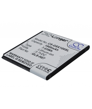 3.7V 1.9Ah Li-ion battery for Gigabyte Gsmart Simba SX1