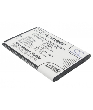 3.7V 1.28Ah Li-ion battery for GIONEE GN100